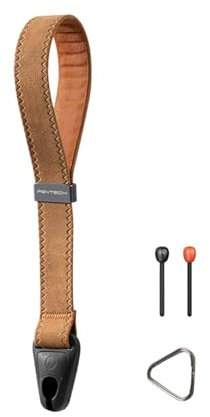 PGYTECH Schnellverschluss-Kamera-Handschlaufe, verstellbare Handschlaufe für Kamera, DSLR, SLR, Kameragurte für Fotografen, Erdbraun
