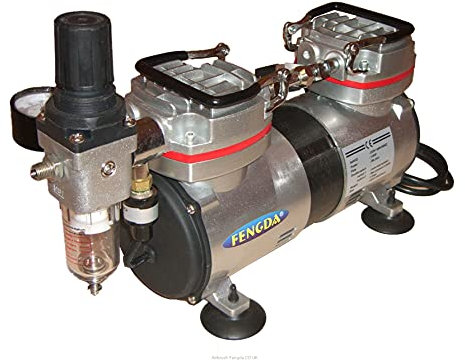 Hobby AIRBRUSH Aérographe compresseur Fengda® AS-19