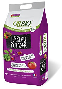 OR BRUN Terreau Potager, Violet, 20 L