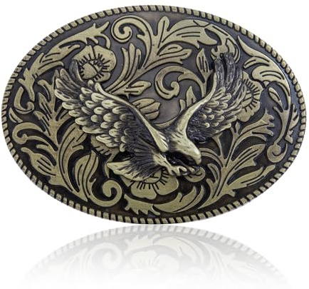 ieron Reparationstillbehör för bälte, ersättning, western cowboy vintagestil för gör-det-själv-bältestillverkning