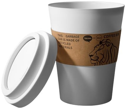 YTGOCN Poubelles | Conteneur à Déchets avec Bac de Stockage | Couvercle Battant Grande Capacité pour Salle de Bain, Jardin, Bureau, Cuisine, Chambre et Espaces Restreints