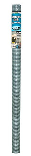 YARDGARD – 1/4 in. Mesh Welded Wire Fence Hardware Cloth – 48 in. x 10 ft. – 23‑Gauge Galvanized Steel – for Garden Fencing | Chicken Wire | Rabbit Fencing | Crafts and Yard Protection