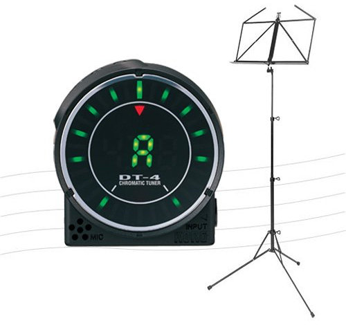 KORG PACK ACCORDEUR CHROMATIQUE DT4 + PUPITRE RUKA Stimmgeräte