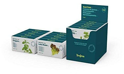 cápsula de turba y semilas de ensalada de rúcula (2)