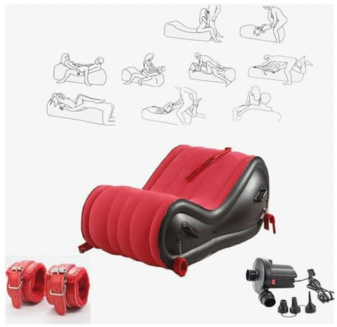 BesBet Sofá Inflable En Forma De S Inflable -ShaF1Y ENNA010524