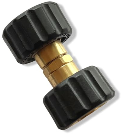 M&M Smartek Hochdruckreiniger Adapter für/kompatibel zu wie Kärcher Bosch Parkside Nilfisk B&D (M22 IG auf M22 IG mittel)