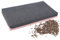 OvOHapia Almohadas japonesas de trigo sarraceno, almohadas japonesas de trigo sarraceno para dormir, almohada cómoda y cómoda (gris, 21 x 11 pulgadas)
