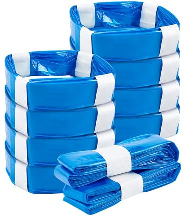 NETONDA Refill Cassettes Nappy Bin Refill Film Cat Bucket Odour-Proof Nappy Bin Refill Cassettes Compatible with All Nappy Bins Cat Litter Disposal Bucket Pack of 10
