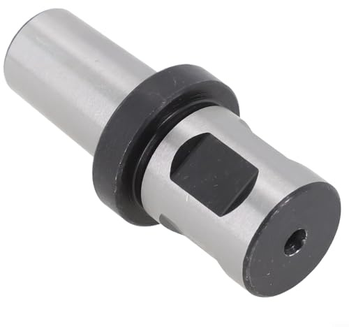 Feegow Adaptador de mandril, adaptador de vástago magnético de metal de 3/4 pulgadas para Weldon/vástago a portabrocas magnético de rosca B16, adaptador de vástago de taladro magnético (B)