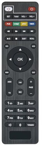Nuevo Mando a Distancia de Repuesto Work for DCOLOR DVB-T2 Full HD Scart TV Stick Receives Decoder Remote Control