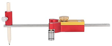 CFTGIW Settario di Marcatura del Marcatore Strumento di Scriba in Legno Scorrevole Fai - -te Parallelo L Disegno Misurazione Marcatura Scruge Scruge Strumento Markwear con Calibro