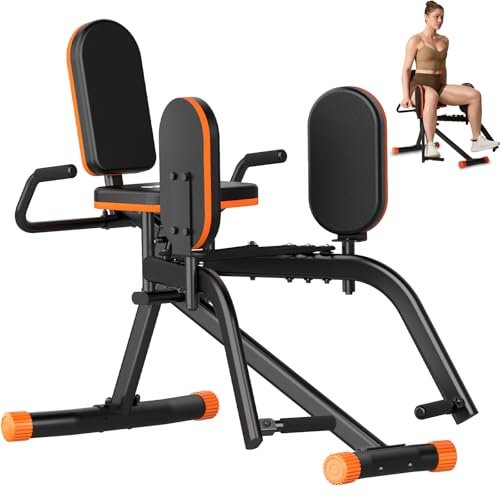 HXD-ERGO Hip Abductor Machine Thigh Trainer Inner Thigh Exerciser Glute Trainer 6 Resistance Adjustable Home Gym Equipment for Women Leg & Pelvic Floor Training