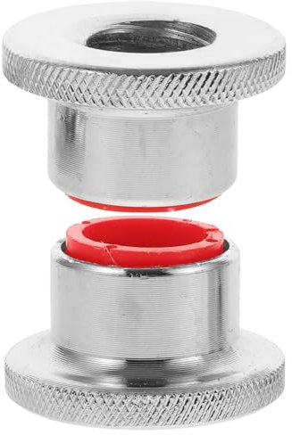 Luxshiny 1 Pair Barbell Security Nut Slip Locking Nuts for Dumbbell Bars Fit for Home Gym Easy Installation Removal Durable Collars for Secure Grip