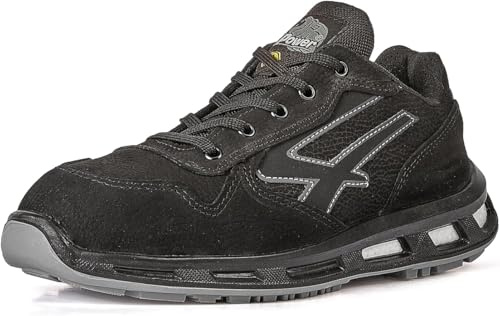 U-POWER | Scarpe Antinfortunistiche Basse Carbon S ESD S3S CI FO SR, Puntale Alluminio, Antiperforazione Tessile No Metal