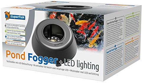 Superfish schwimmender Teich Nebler mit LED - Pond Fogger