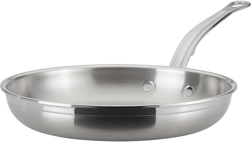 Hestan - ProBond Collection – Professionelle Bratpfanne aus Edelstahl, für Induktionsherde geeignet, 27,9 cm