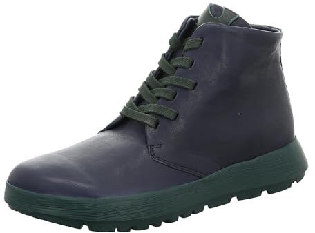 THINK! Damen COMODA chromfrei gegerbte nachhaltige Stiefelette, 8010 Navy/Kombi, 38.5 EU