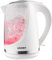 Electric Illuminated Glass Kettle Cordless 2200W, Removable Filter - Boil Dry Protection & Auto Shut Off - Thermostat & Strix Controller (White, 1.7 Litre)