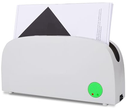 IUBGFTO Elektrisches Thermobindegerät A4, 33 mm maximale Bindestärke, Buchkantenbindeset mit Kühlgitter, 1 Minute Schnellbindung für Fotoalben, Dokumente und Berichte