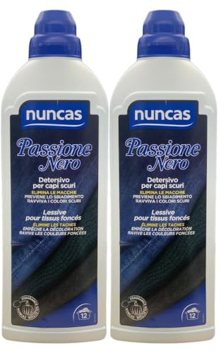 Detersivo per Capi Scuri, Elimina le Macchie, Previene lo Sbiadimento, Ravviva i Colori, 750ml (2 Unità)