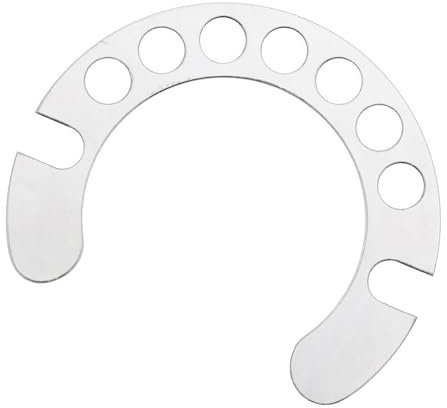 Vdaxvme Distanziatori di precisione per bici da corsa set di controllo 1 Mm–5 Mm Rondelle in metallo regolabili senza intoppi Ciclismo Ad Alta Resistenza Rondella Bicicletta Set