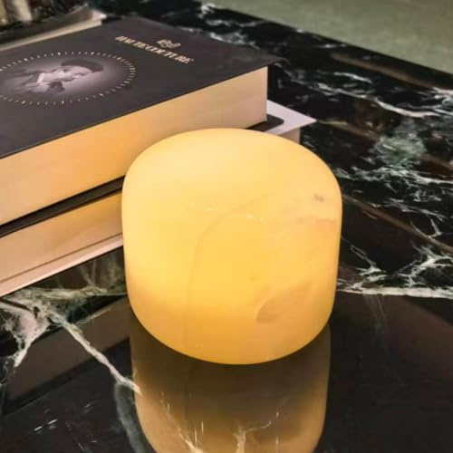 Lámpara de mármol, luz nocturna, lámpara táctil para mesita de noche, lámpara de mesa de noche recargable tipo C, lámparas pequeñas, lámpara ambiental LED regulable para el cuidado de los ojos (brillo