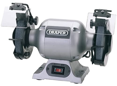 Draper 29620-150 mm 230 voltios 370 vatios 3.000 rpm de alta resistencia amoladora de banco