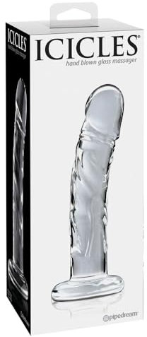 Pipedream Icicles® No. 62, Clear, 19 cm