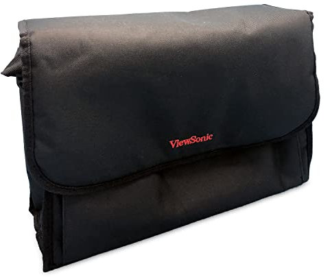 ViewSonic PJ-CASE-011 Tragetasche für ViewSonic Projektoren, mit Reißverschluss, weich gepolstert, groß