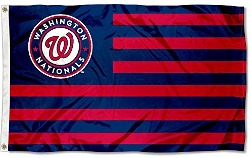 Washington Nationals Nation Flag 3x5 Banner