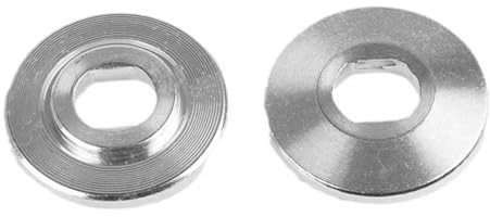 Ieron Arandela de Abrazadera de Hoja de Sierra ingletadora, 2 Piezas de Collar de Brida de Sierra Circular, cerraduras de Brida de Sierra Circular, Bloque de rodamiento de Placa de presión de máquina