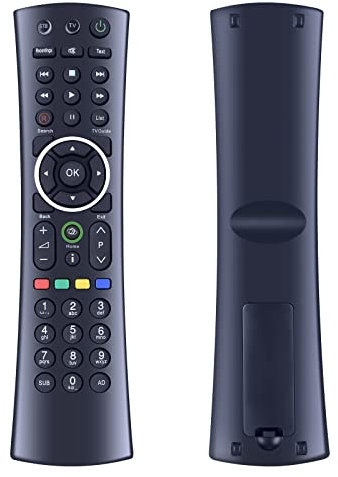 TCNOUMT New RM-108UM RM-I08UM Remote Control Replacement Compatible with Humax FreeSat+ TV HDD Recorders/Receivers