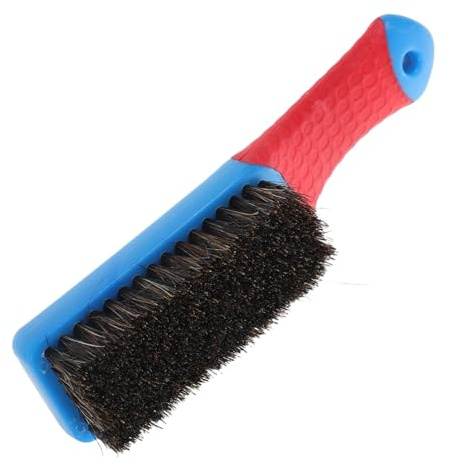 Ciieeo Spazzola per Interni Auto Dettaglio e Pulizia Setole Morbide per Rimozione Polvere e Animali Strumento per Cura Tessuto e Pelle Auto