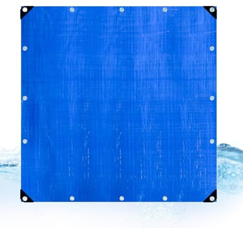 Tappetino per piscina, resistente, impermeabile e con occhielli in metallo, protezione da pietre, per proprietari di case, appassionati, cortili, resort, hotel e casa
