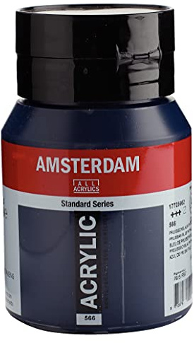 Amsterdam Standard Series Acrylic Jar 500 ml Prussian Blue (Phthalo) 566 (17725662)