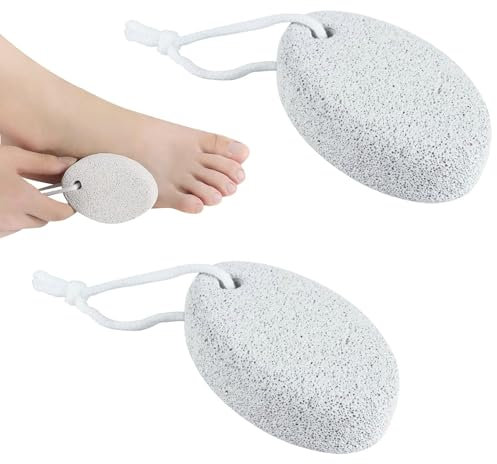 2 stück Bimsstein Fußpflege,Bimsstein Hornhautentferner,Hornhaut Entfernen,Pumice Stone,Fußpflege,Lava Pediküre Werkzeuge,Natur Bimsstein Für Hornhaut Undhautverhärtungen Entfernung Für Füße Und Hände