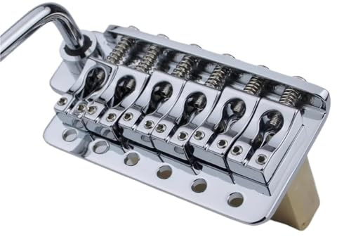 For Gu-yker for Chr-ome Black Gold Gitarr Tremolo Bridge strängavstånd 10,8 MM med tremolosystemsadel och mässingsblock(CR)