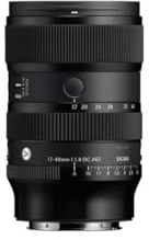 Sigma 17-40mm F1.8 DC | Art for Sony E, Black