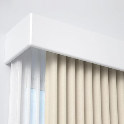 Dubbel gardinspårbox, integrerad vägginstallation, gardinspårsystem, gardinremskiva, deflektorspår, gardintillbehör för heminredning, lätt att installera