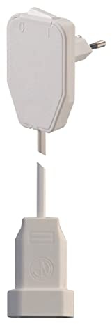 NVB 104581 Strom Verlaengerungskabel Weiß 5.00m mit Zwischenschalter