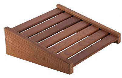 eliga Kopf- oder Fußstütze aus Thermoholz, verleimt