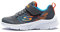Skechers Boys Sportschuhe Microspec - Texlor, Grey/Blue, 33