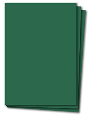 Glüxx-Agent 50 Blatt Tonkarton DIN A4 - Dunkelgrün Grün - 240 g/m² Dicker Bastelkarton - 21,0 x 29,7 cm Pappe zum basteln für Fotoalbum Menükarte Bedruckbar DIY kreativ Sein