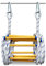 PHONME 3m 5m 8m 10m 15m 20m Strickleiter Feuerleiter Fluchtleiter Rettungsleiter Notleiter Mehrzweckleiter Feuerleiter Tragfähigkeit bis zu 420 kg mit Haken Für Feuerleitern Und Balk(Size:3m)