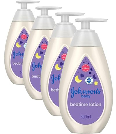Johnson's Baby Bedtime Lotion, 300ml (Pack of 4)