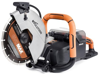R260DCT-Li Cordless 260mm Disc Cutter with Automatic Water-Fed Dust Suppression and Premium Thin Kerf Diamond Blade, Cut Off Saw, for Cutting Concrete, Stone, Brick, Roof Tile & More, Bare