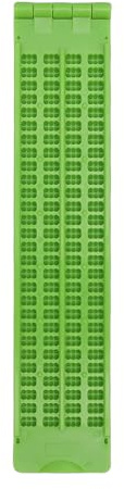 ZJchao Kit di Ardesia Braille 4 Linee 28 Celle Strumento di Scrittura Portatile Durevole con Tastiera Braille con 2 Penne con Punta in Metallo per Apprendimento Non Vedenti Scuola Casa
