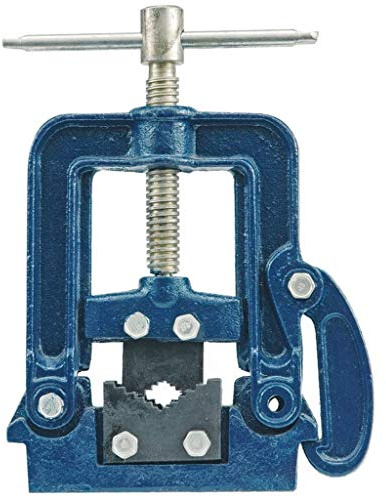 VOREL 36570 Rohrschraubstock Sanitär Schraubstock für 0.5 - 2 1/2' Zoll Rohr