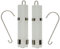 URBNLIVING Set Of 4 Glass Hanging Radiator Humidifier