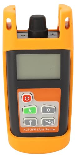 Sorgente luminosa stabile a doppia lunghezza d'onda, portatile 1310 + 1550nm Misuratore di potenza in fibra ottica con connettore universale FC + SC + 2,5mm, orario di lavoro di 46 ore